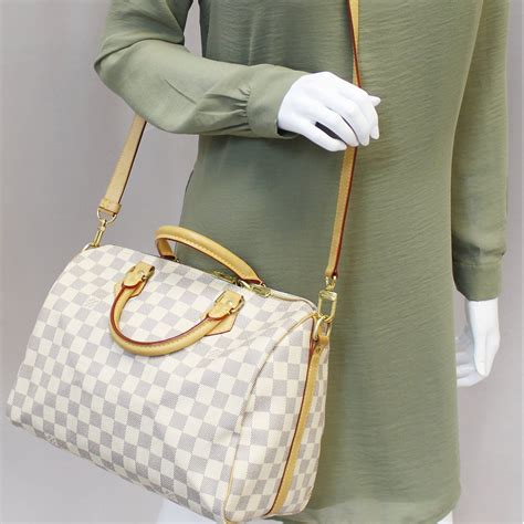 Speedy Bandoulière 30 Damier Azur .